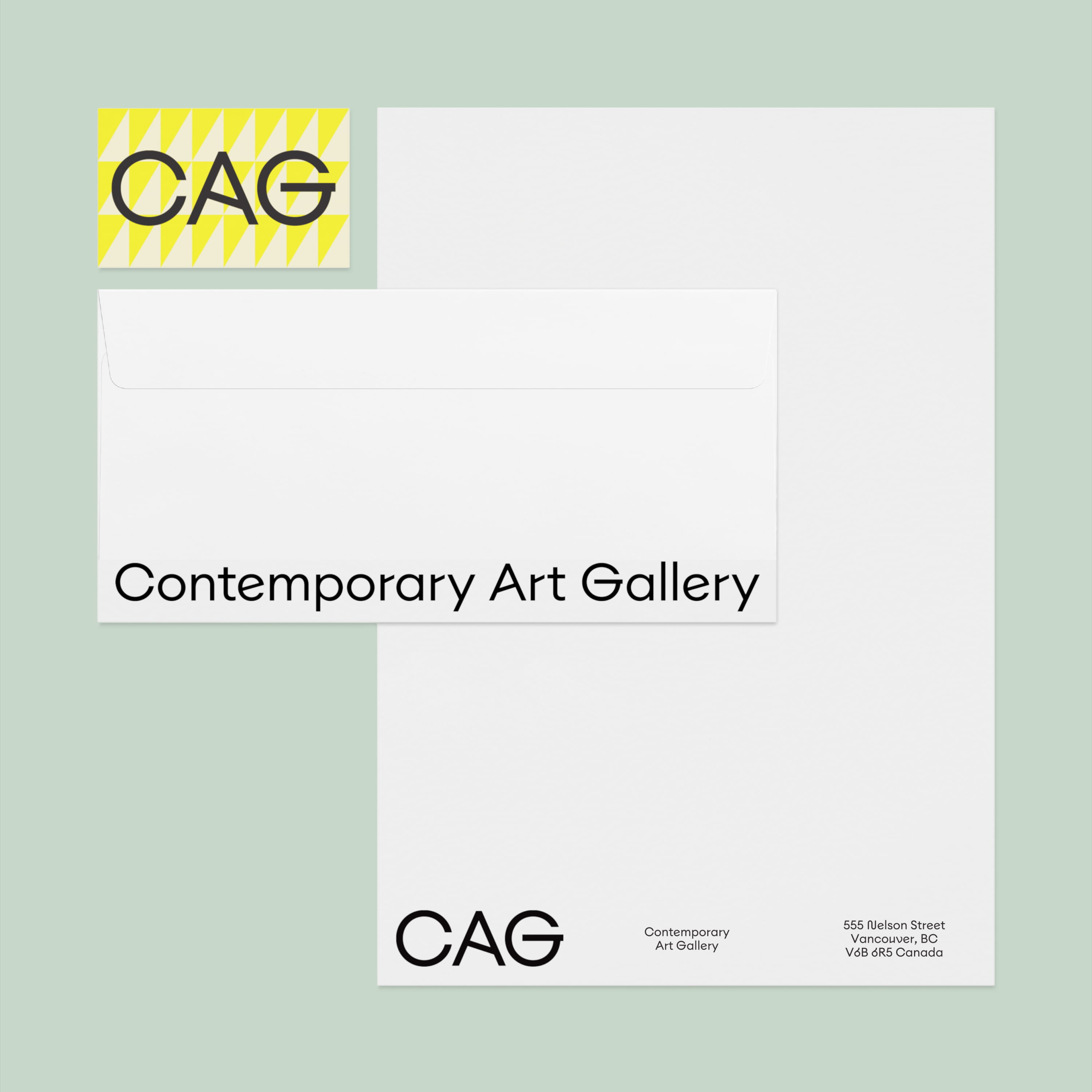 CAG Stationery