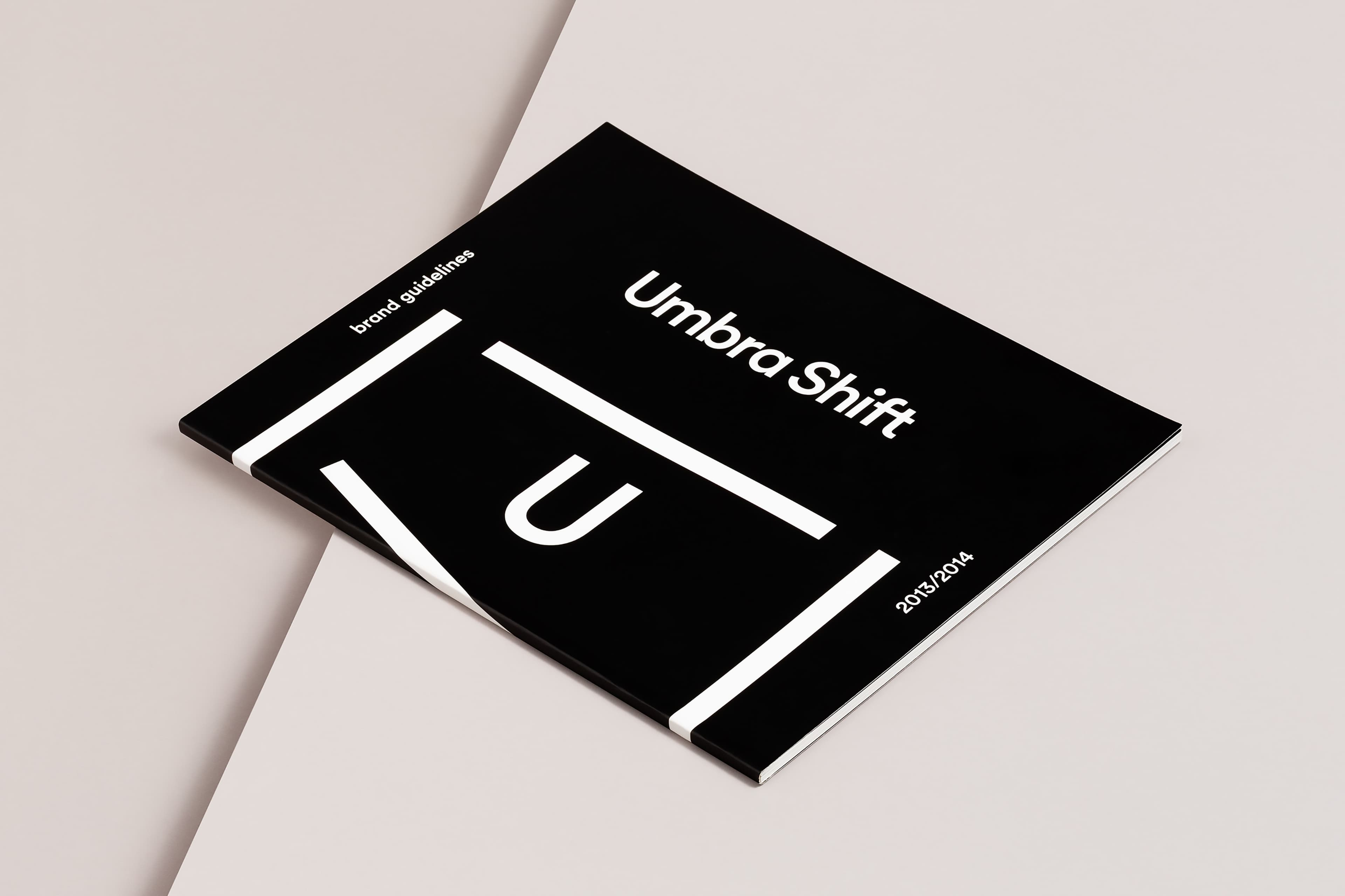 Umbra Shift brand guide by Post Projects