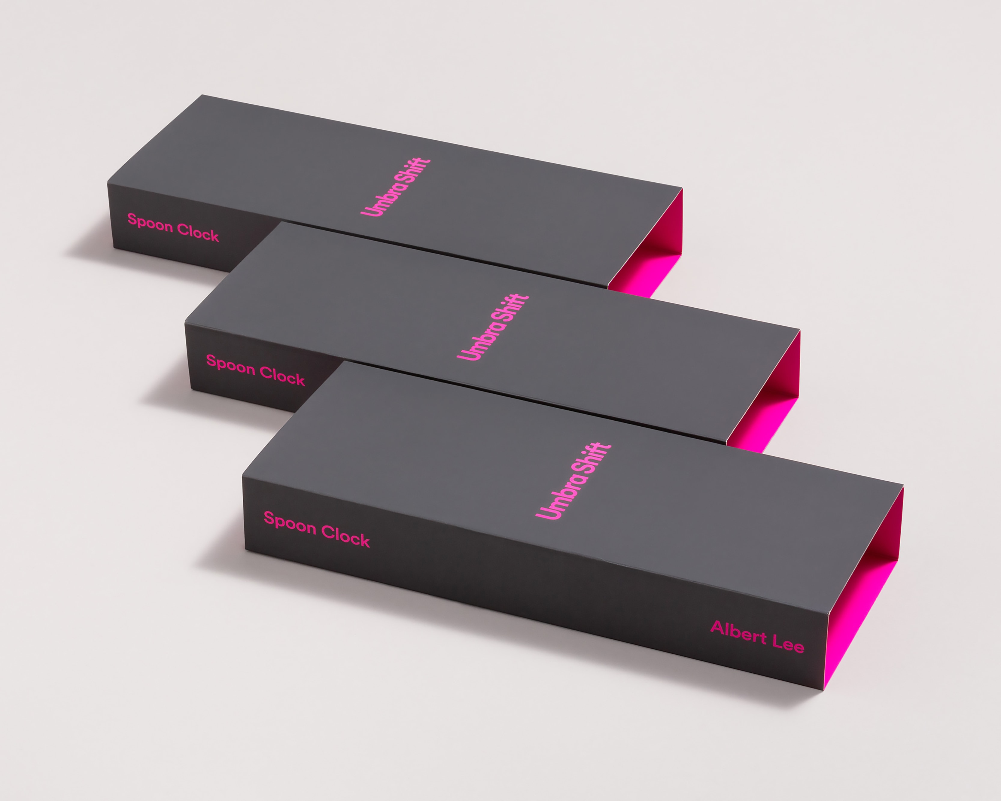 Umbra Shift spoon clock package